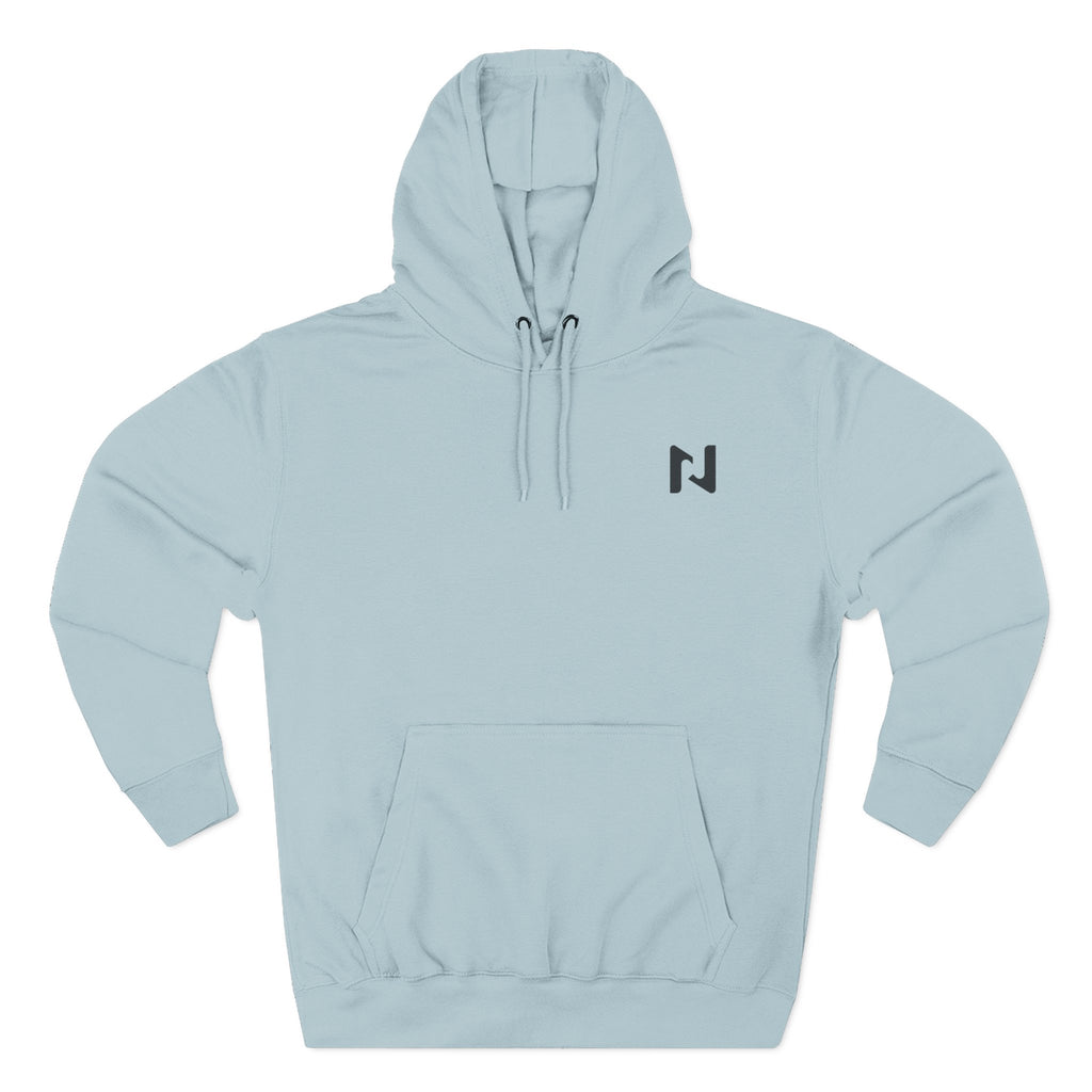 Hustle Wear Fleece Hoodie — 'HUSTLE WEAR: Define Your Style' Graphic Hoodie