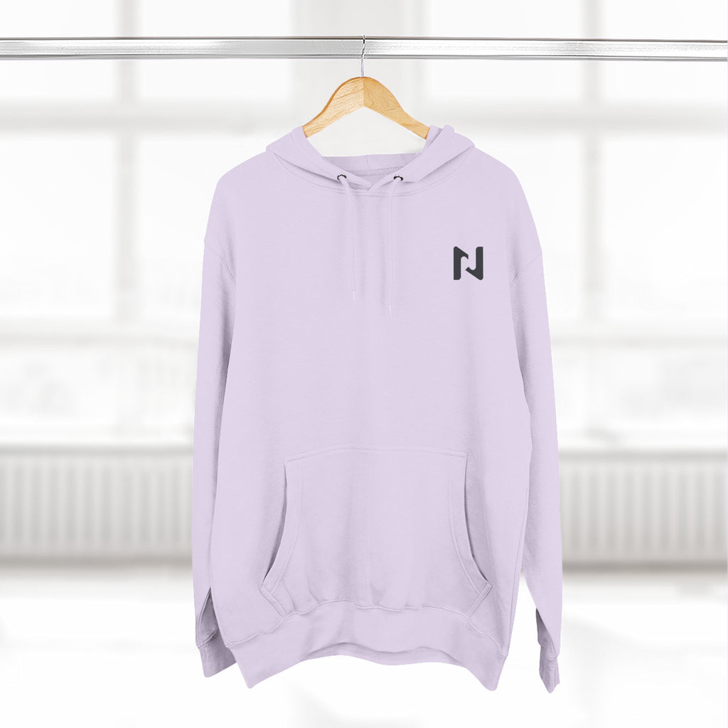Hustle Wear Fleece Hoodie — 'HUSTLE WEAR: Define Your Style' Graphic Hoodie
