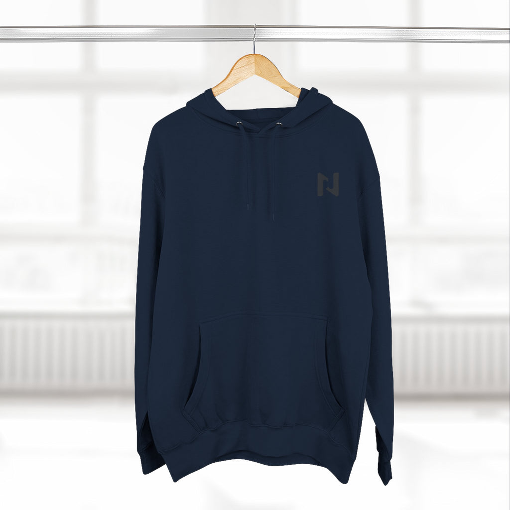 Hustle Wear Fleece Hoodie — 'HUSTLE WEAR: Define Your Style' Graphic Hoodie