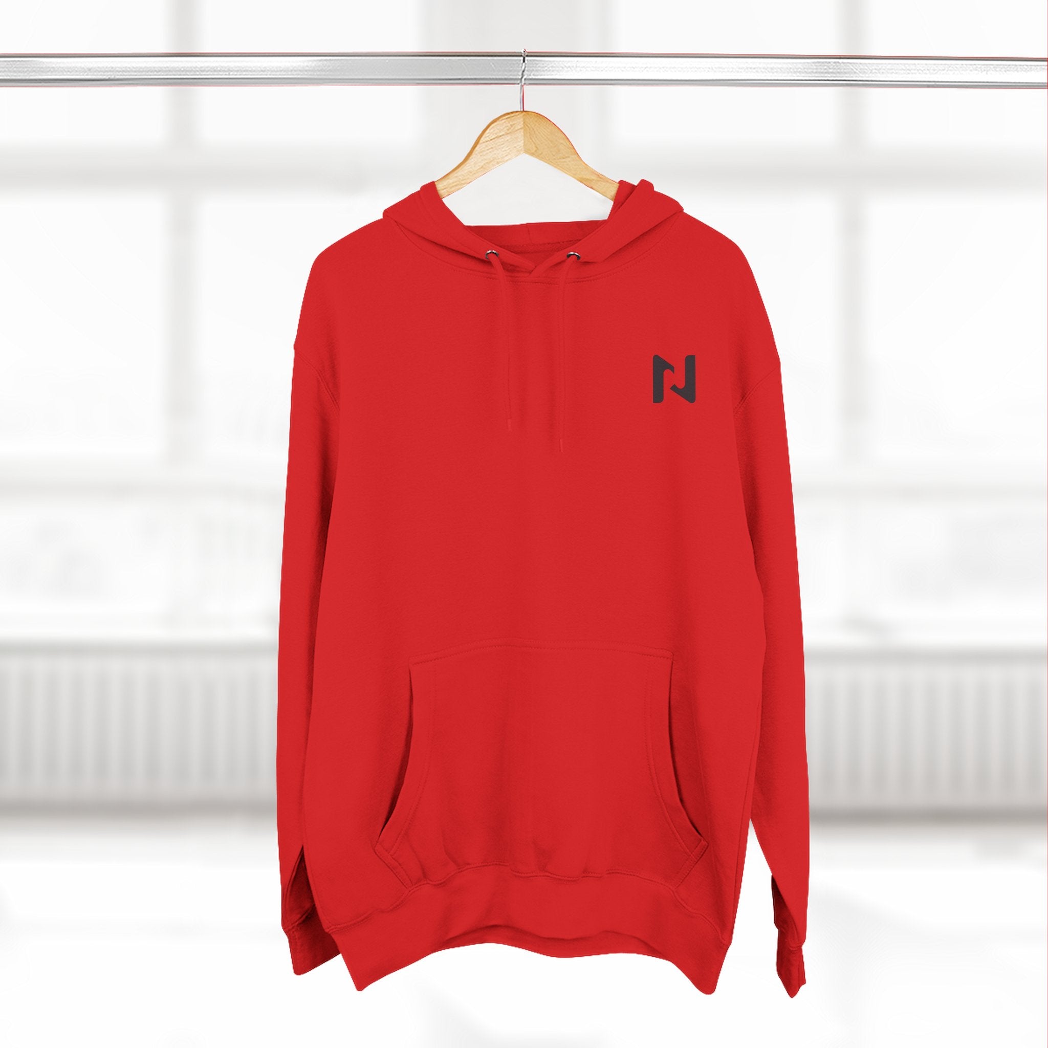 Hustle Wear Fleece Hoodie — 'HUSTLE WEAR: Define Your Style' Graphic Hoodie