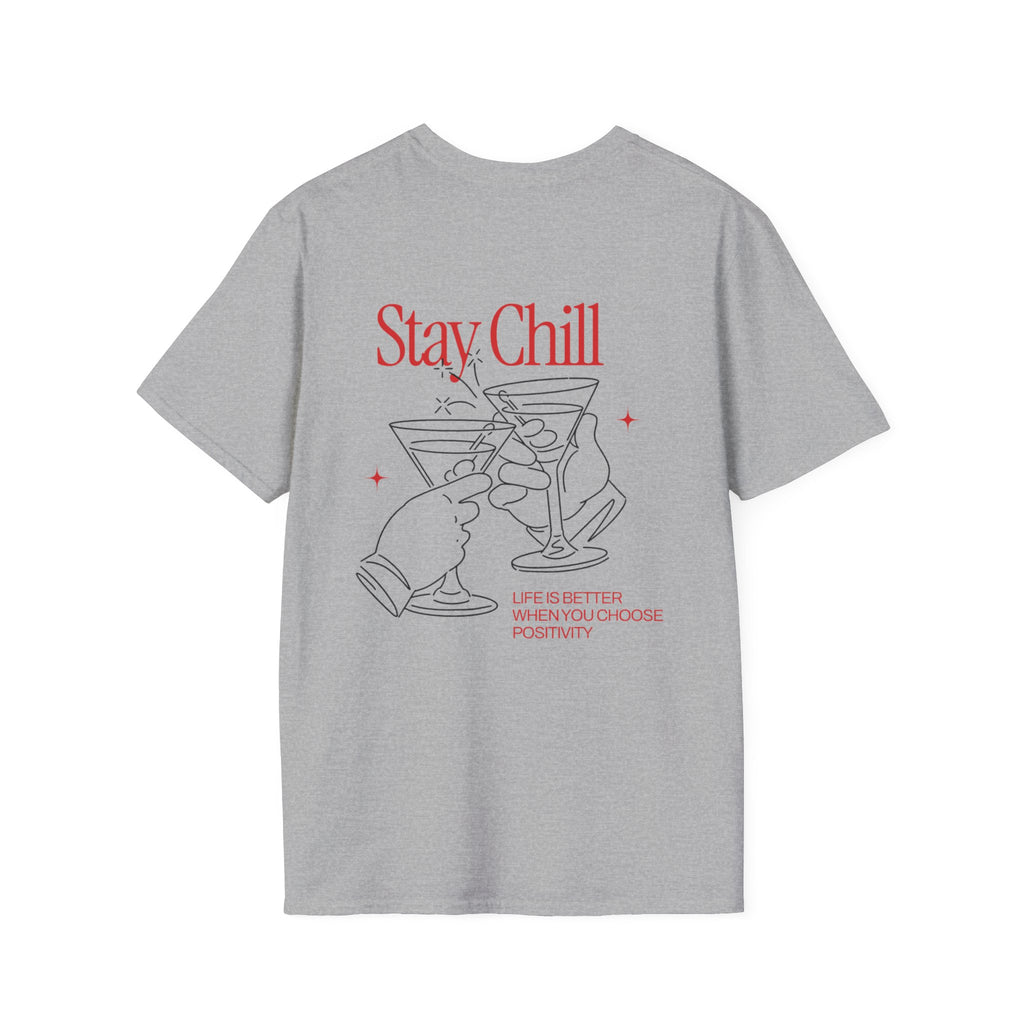 Stay Chill Unisex Softstyle T-Shirt - Positive Vibes Tee
