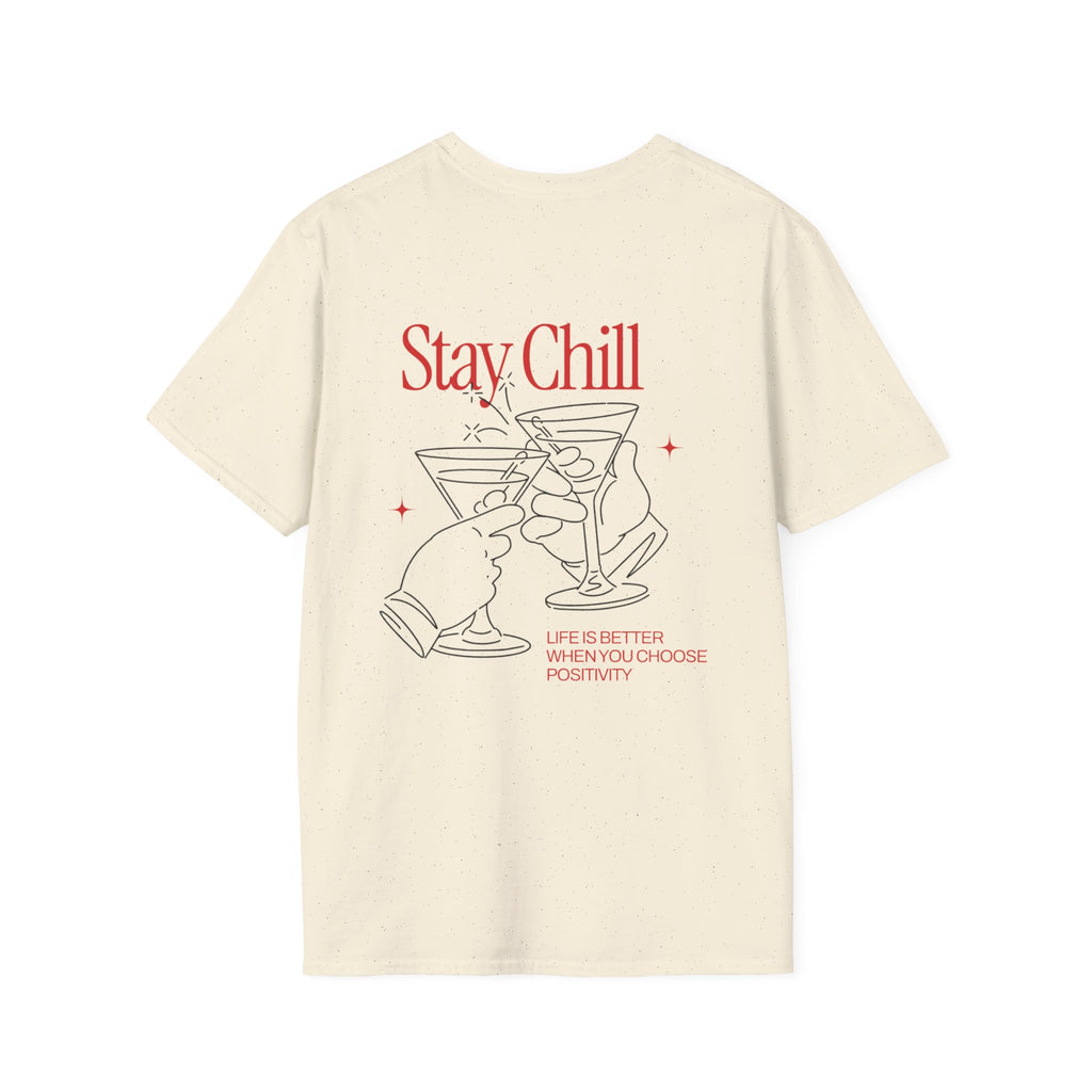 Stay Chill Unisex Softstyle T-Shirt - Positive Vibes Tee