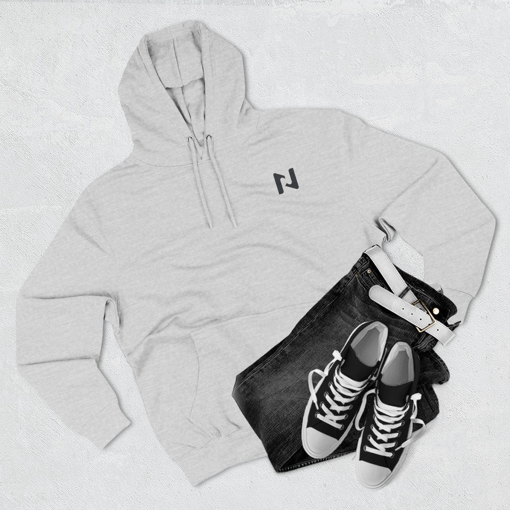 Hustle Wear Fleece Hoodie — 'HUSTLE WEAR: Define Your Style' Graphic Hoodie