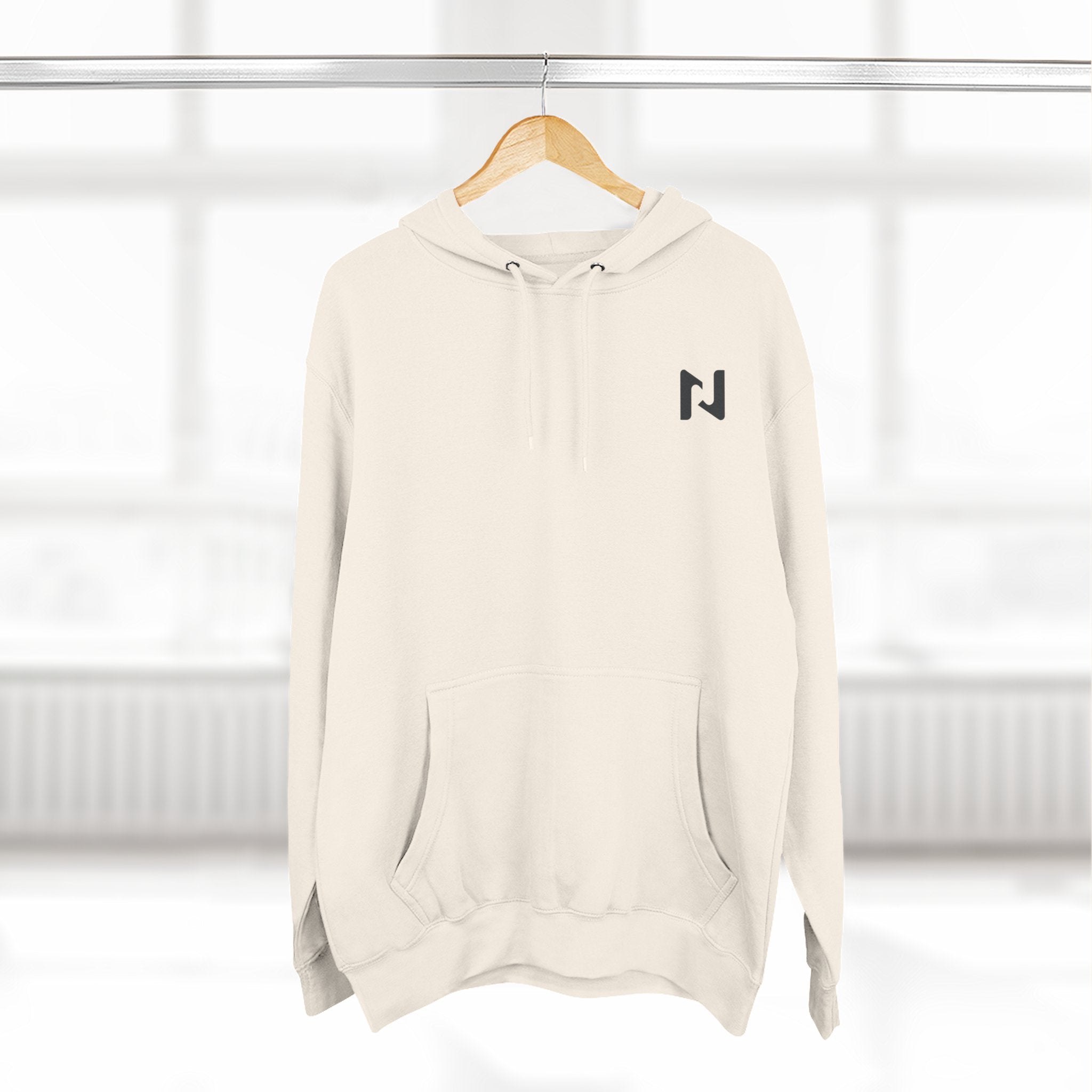 Hustle Wear Fleece Hoodie — 'HUSTLE WEAR: Define Your Style' Graphic Hoodie