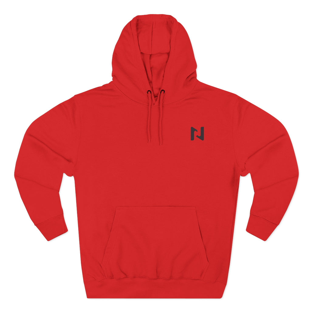 Hustle Wear Fleece Hoodie — 'HUSTLE WEAR: Define Your Style' Graphic Hoodie