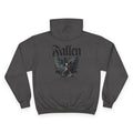 Fallen Angel Graphic Hoodie — Gothic Winged Back Print