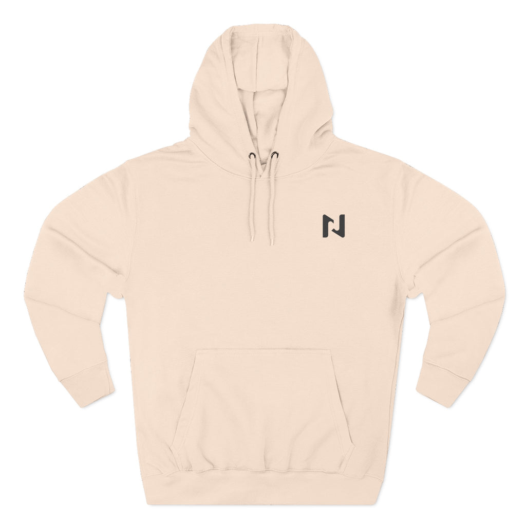 Hustle Wear Fleece Hoodie — 'HUSTLE WEAR: Define Your Style' Graphic Hoodie
