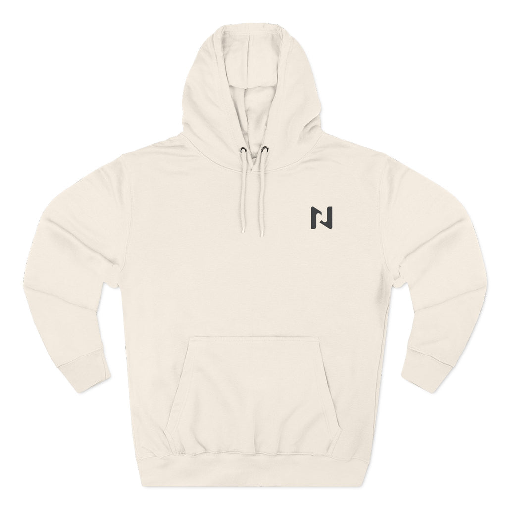 Hustle Wear Fleece Hoodie — 'HUSTLE WEAR: Define Your Style' Graphic Hoodie