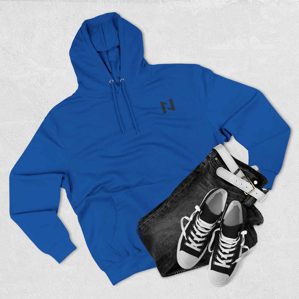 Hustle Wear Fleece Hoodie — 'HUSTLE WEAR: Define Your Style' Graphic Hoodie