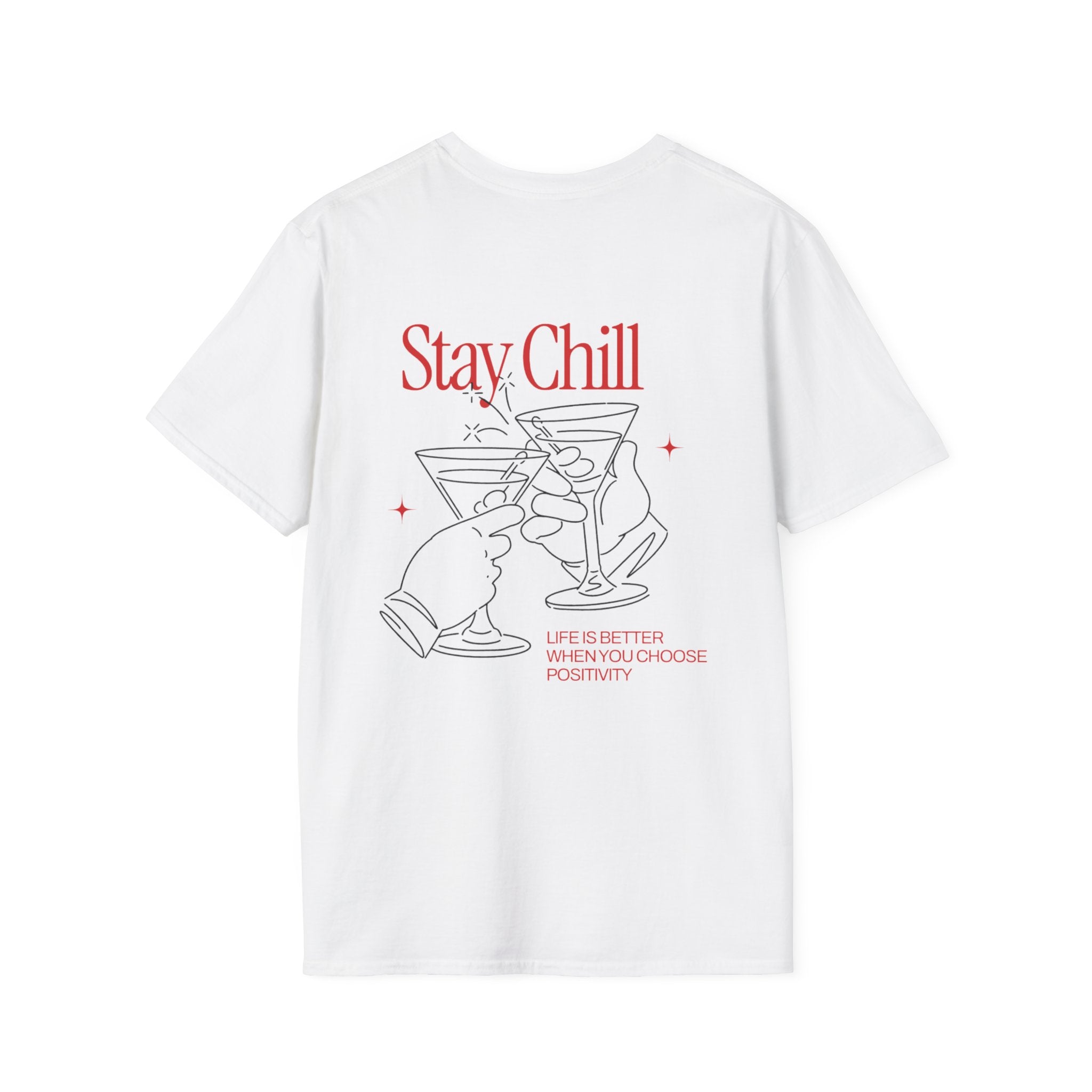 Stay Chill Unisex Softstyle T-Shirt - Positive Vibes Tee