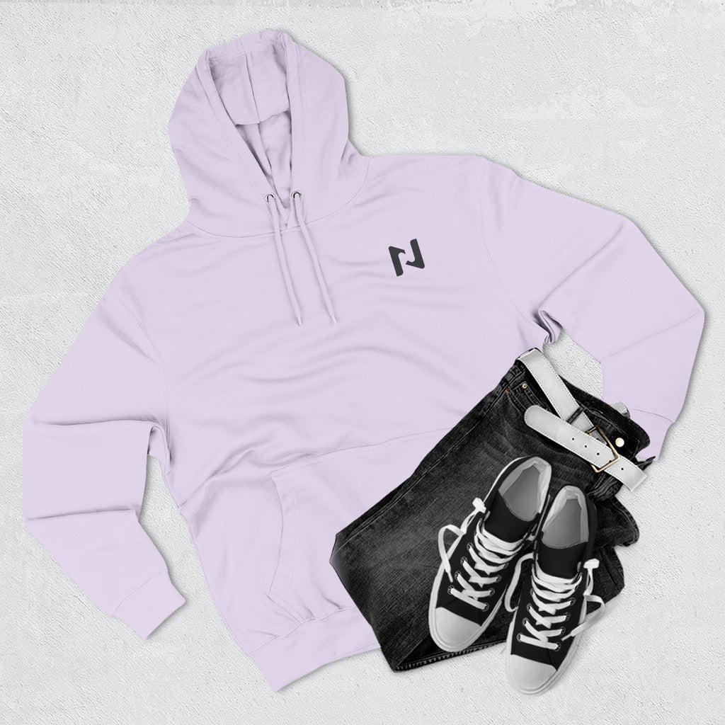 Hustle Wear Fleece Hoodie — 'HUSTLE WEAR: Define Your Style' Graphic Hoodie
