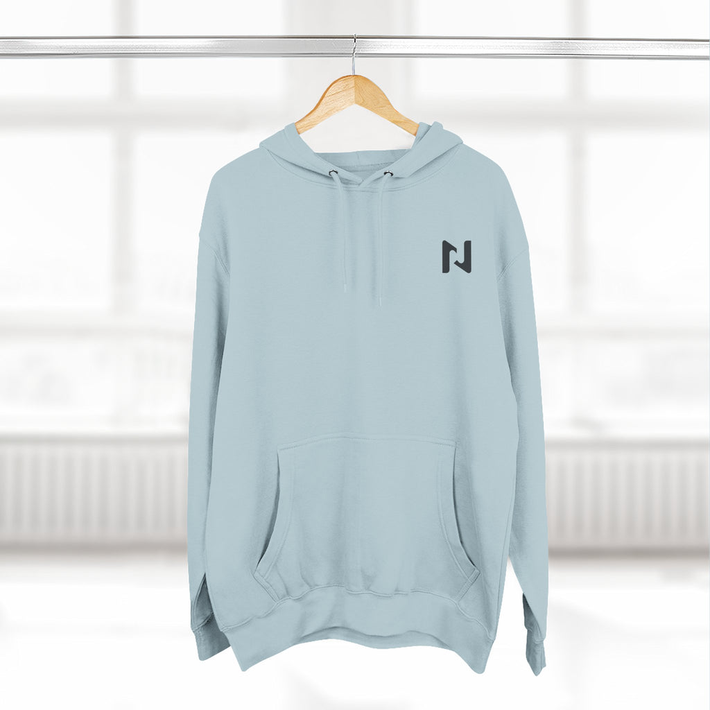 Hustle Wear Fleece Hoodie — 'HUSTLE WEAR: Define Your Style' Graphic Hoodie