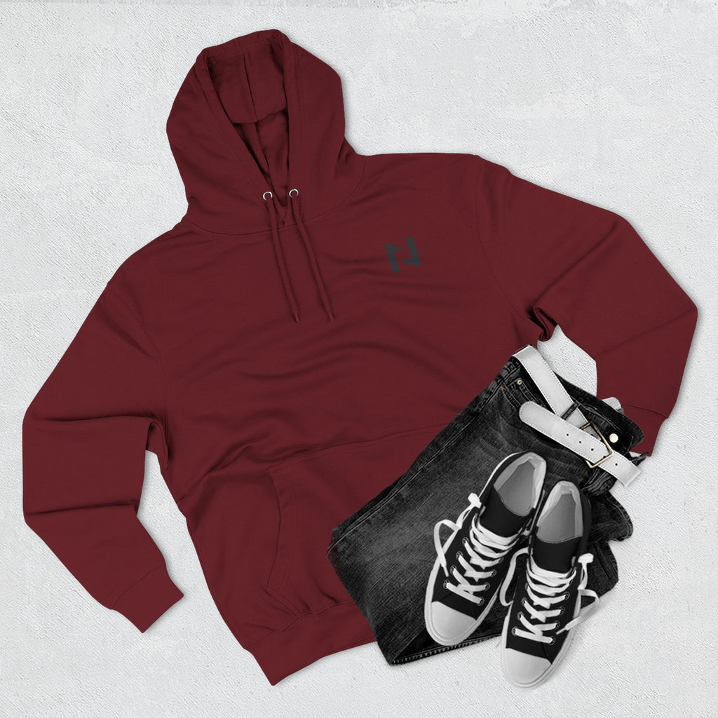 Hustle Wear Fleece Hoodie — 'HUSTLE WEAR: Define Your Style' Graphic Hoodie