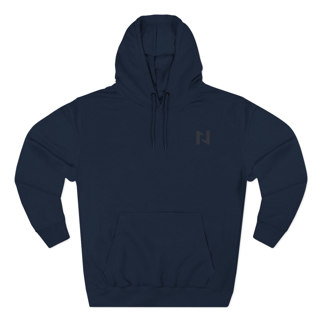 Hustle Wear Fleece Hoodie — 'HUSTLE WEAR: Define Your Style' Graphic Hoodie