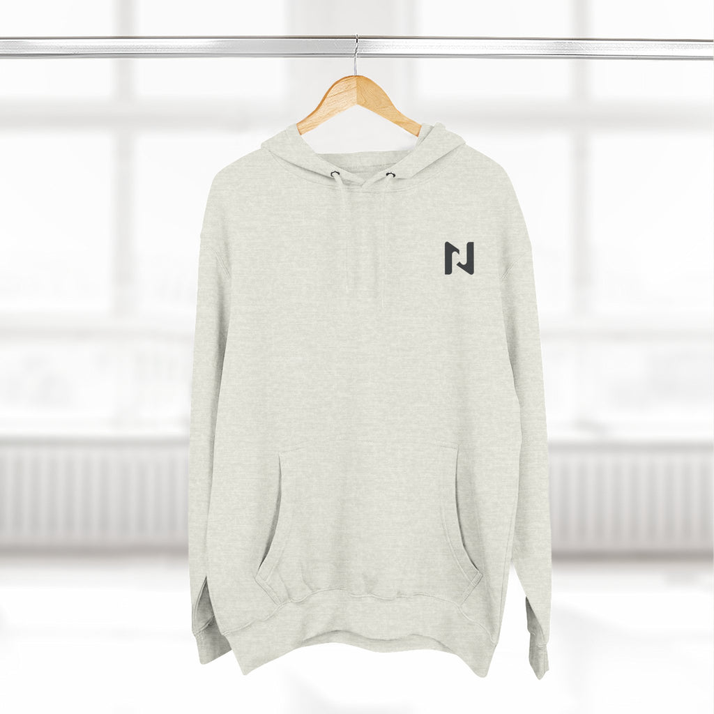 Hustle Wear Fleece Hoodie — 'HUSTLE WEAR: Define Your Style' Graphic Hoodie