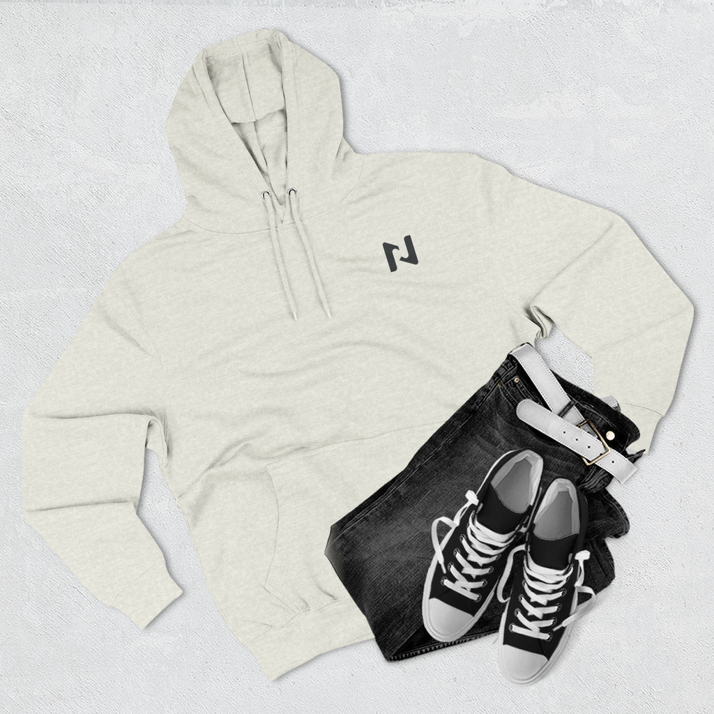 Hustle Wear Fleece Hoodie — 'HUSTLE WEAR: Define Your Style' Graphic Hoodie