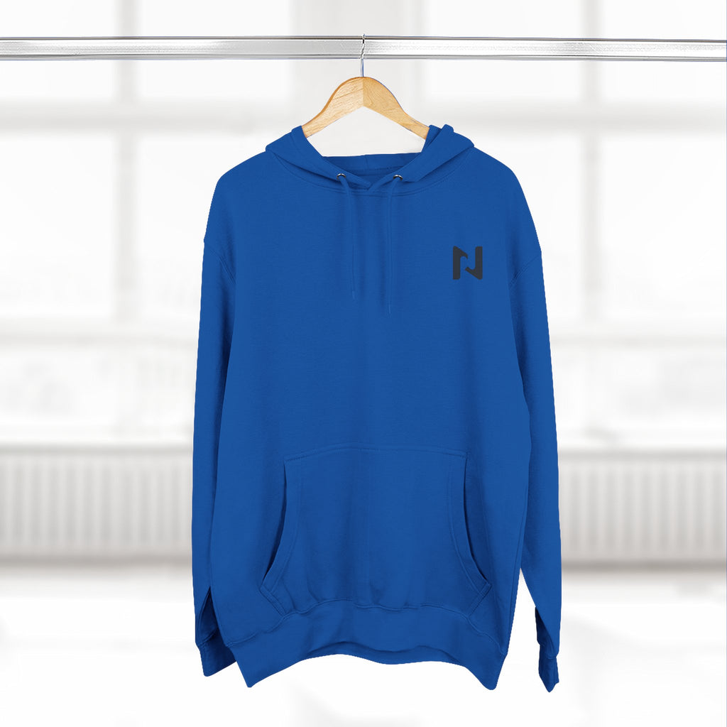 Hustle Wear Fleece Hoodie — 'HUSTLE WEAR: Define Your Style' Graphic Hoodie