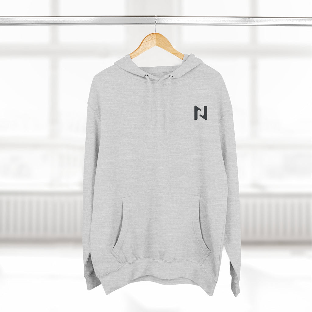 Hustle Wear Fleece Hoodie — 'HUSTLE WEAR: Define Your Style' Graphic Hoodie