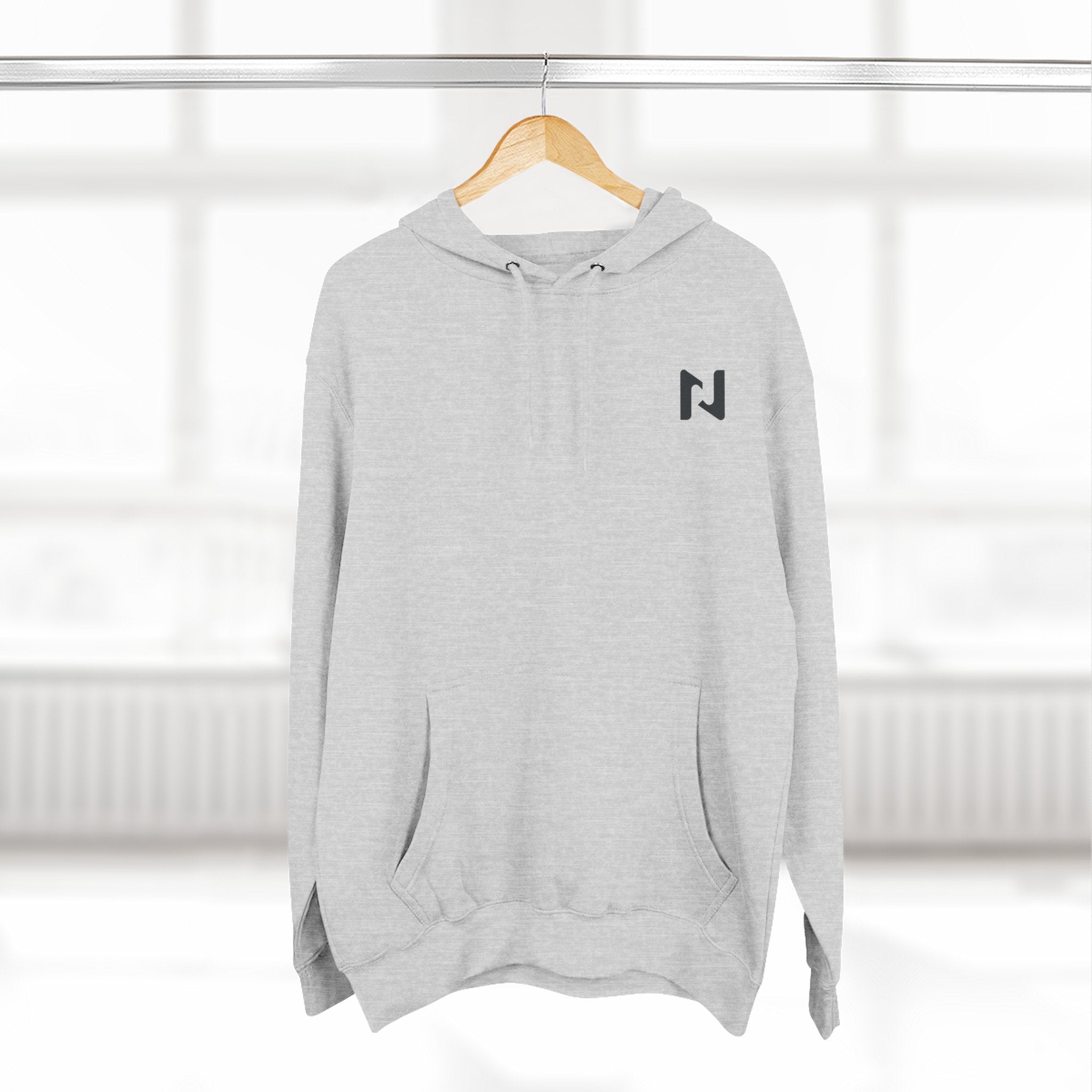 Hustle Wear Fleece Hoodie — 'HUSTLE WEAR: Define Your Style' Graphic Hoodie