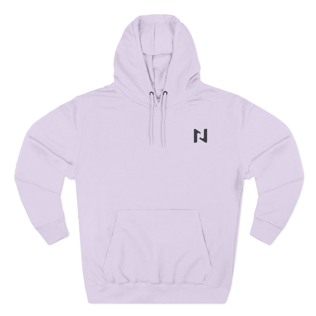 Hustle Wear Fleece Hoodie — 'HUSTLE WEAR: Define Your Style' Graphic Hoodie