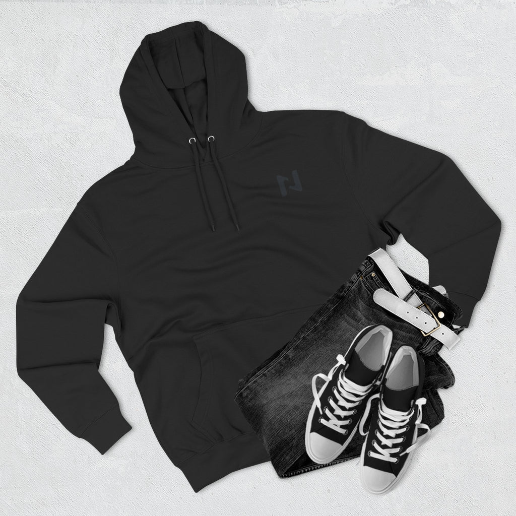 Hustle Wear Fleece Hoodie — 'HUSTLE WEAR: Define Your Style' Graphic Hoodie