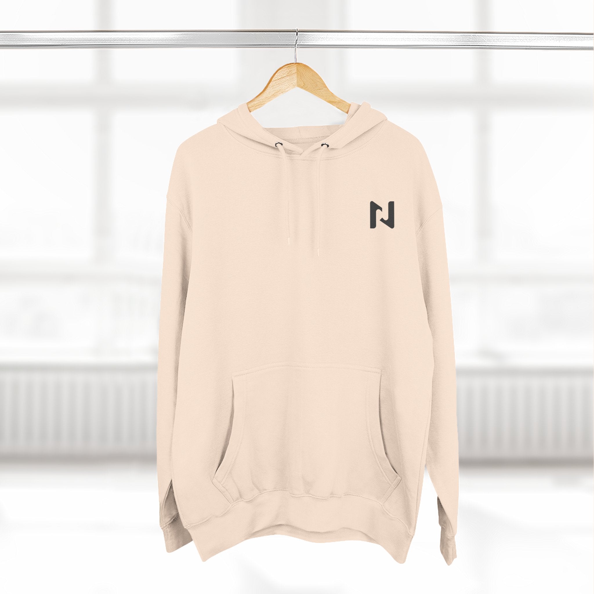 Hustle Wear Fleece Hoodie — 'HUSTLE WEAR: Define Your Style' Graphic Hoodie